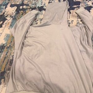 Unisex Adidas Soft Gray BB Sue Pullover Hoodie